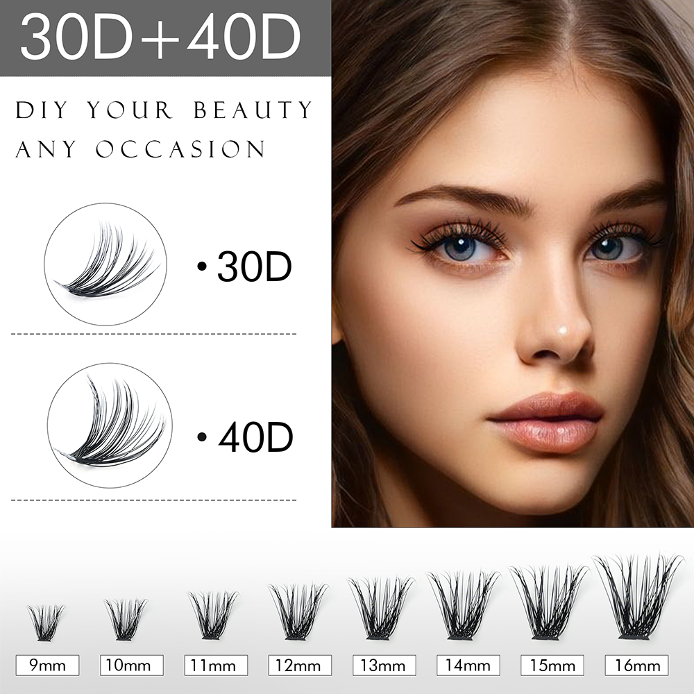 WINKLURE DIY Lash Clusters Mix - Eyelash Extension Anime recension och pris