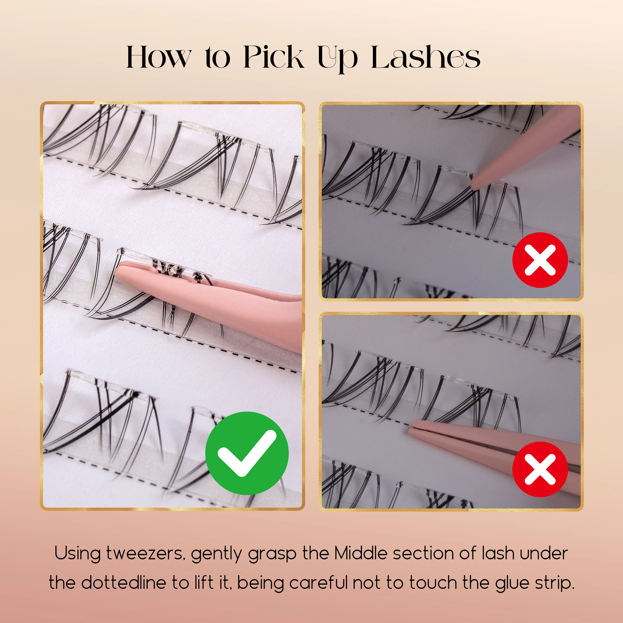 Befer No Glue Needed Lower Las - Eyelash Extension Anime recension och pris