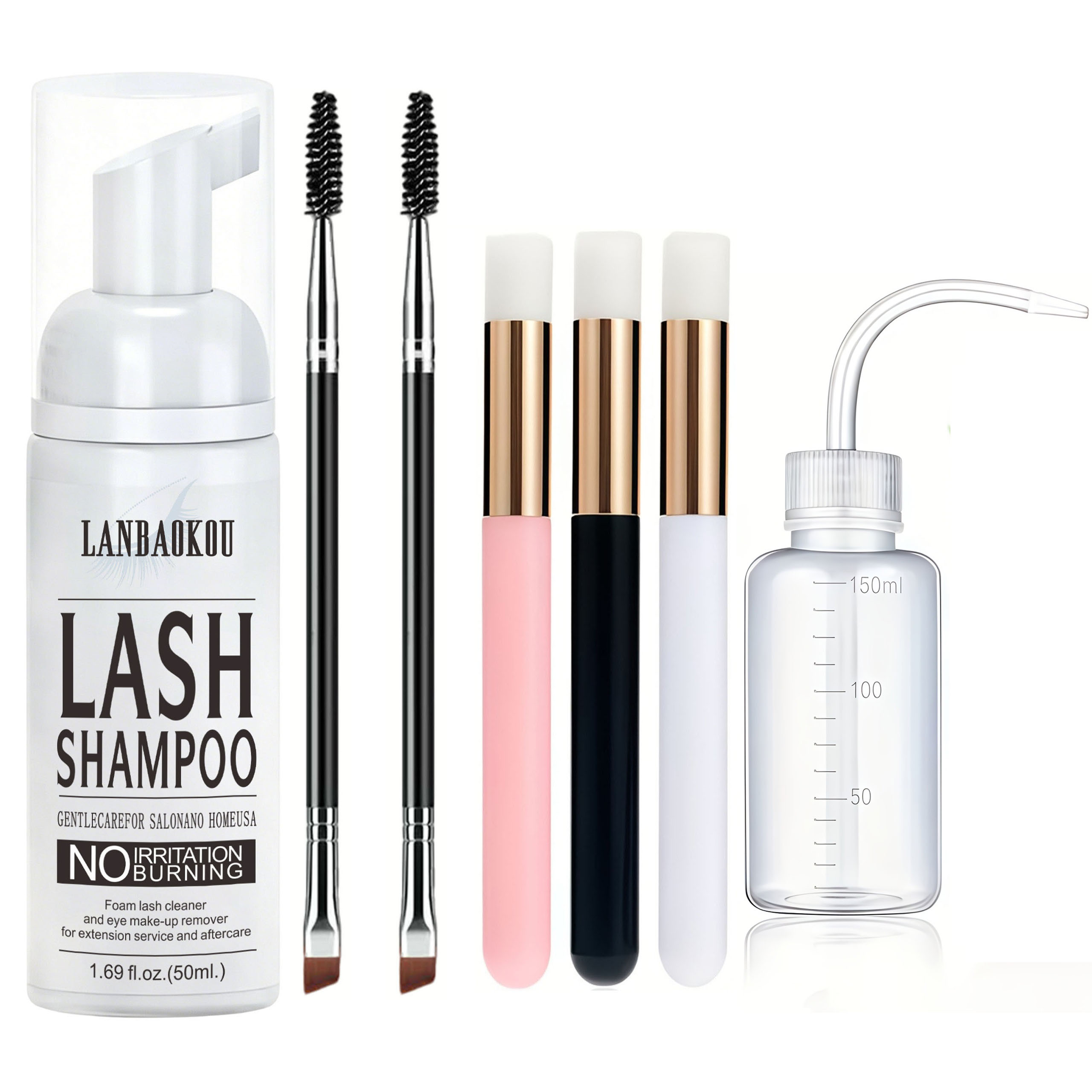 Lash Shampoo for Eyelash 50ML  - Eyelash Extension Cleaning recension och pris