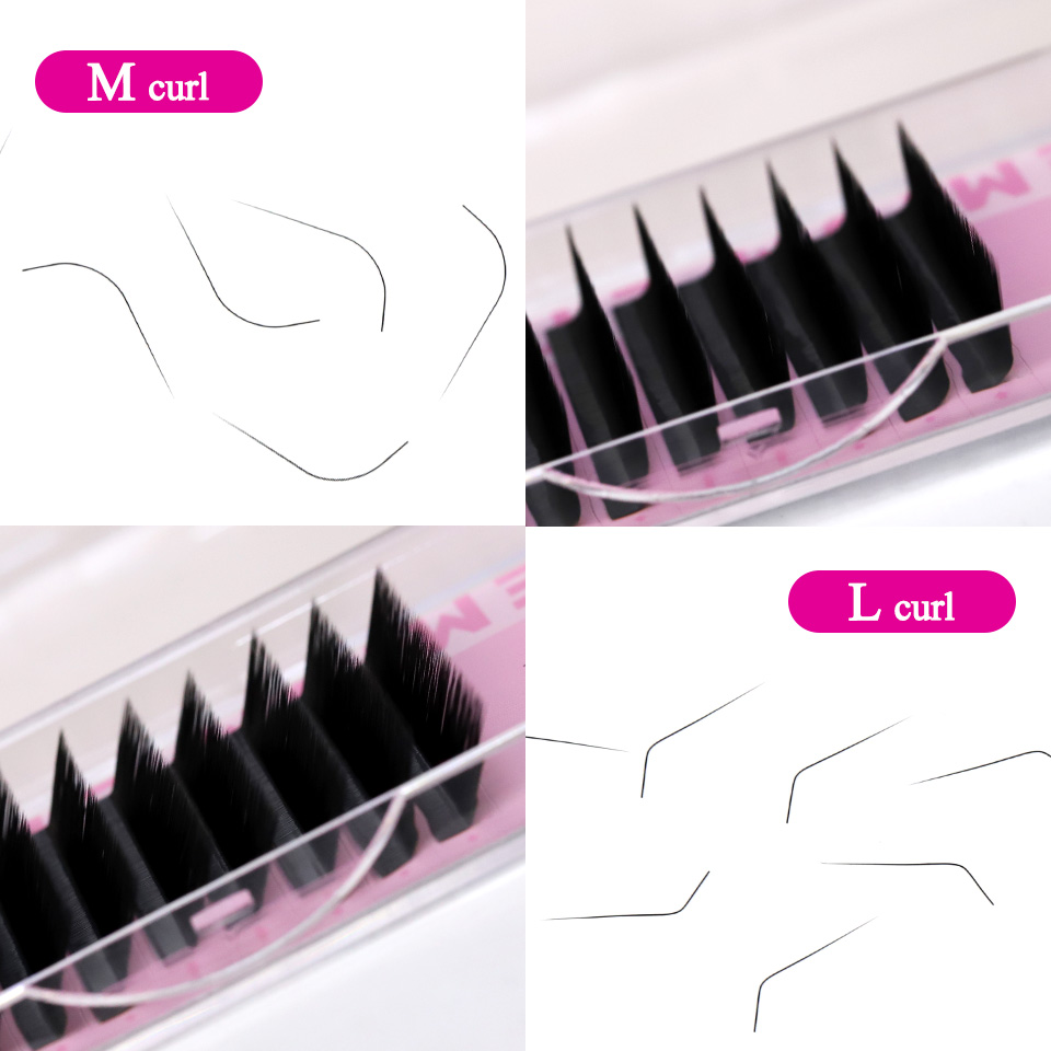 Aguud Soft Natural Matte Black - Eyelash Extension Korean recension och pris