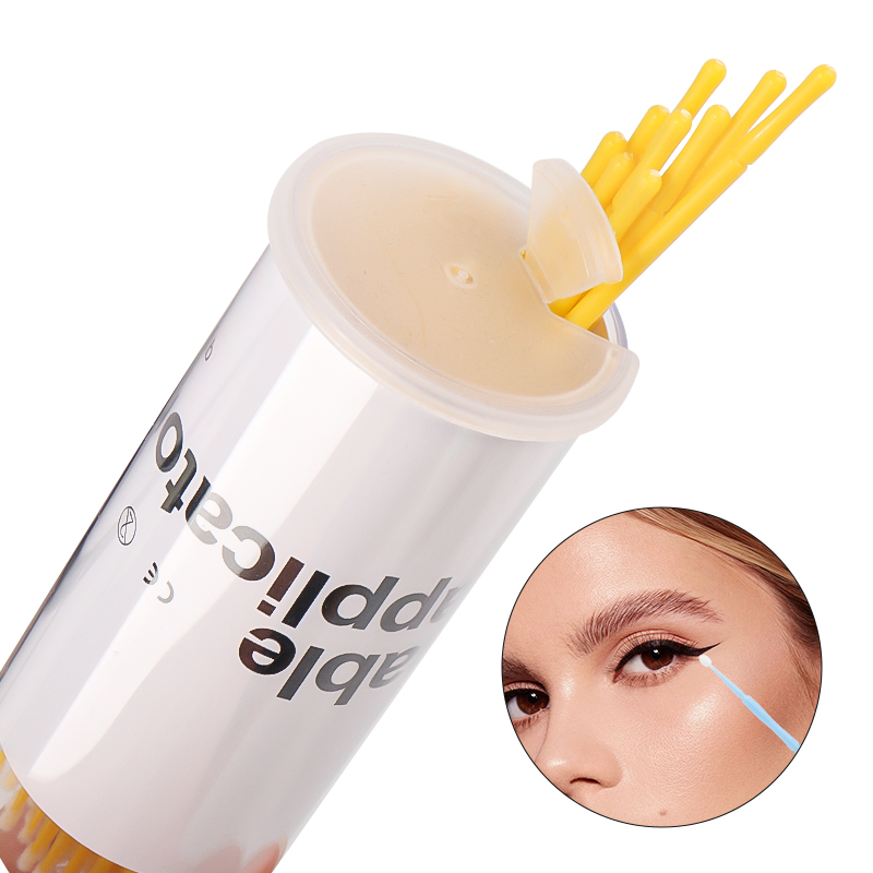 100pcs Disposable Eyelash Brus - Eyelash Extension Cleaning recension och pris