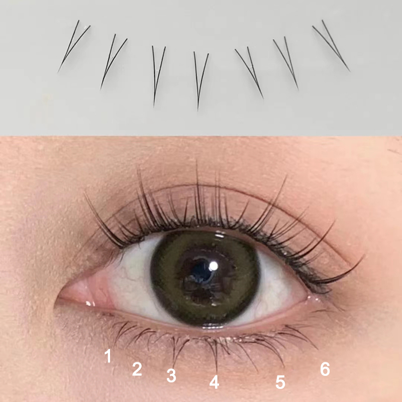 J Curl V Shape Under Eyelash C - Eyelash Extension Anime recension och pris