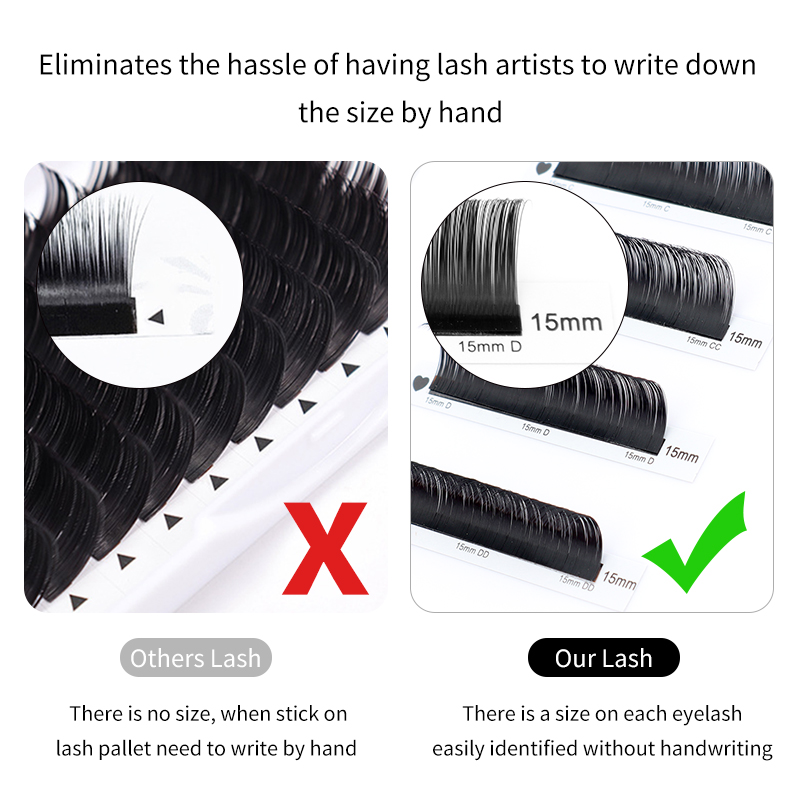 Winky Beauty Custom Your Logo  - Eyelash Extension Anime recension och pris