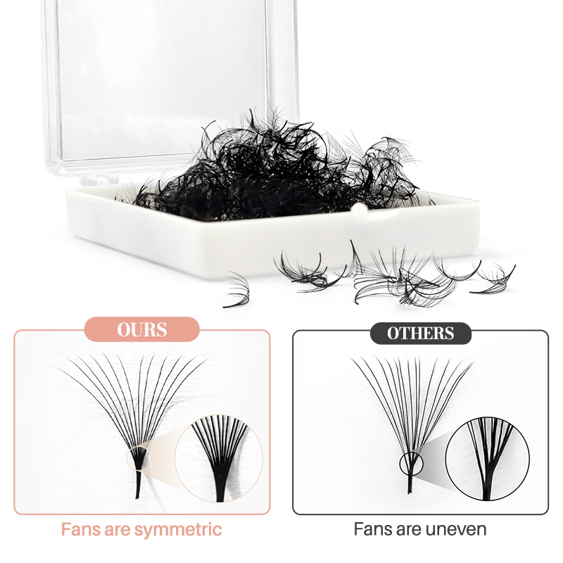 500 Premade Loose Lashes Pro M - Eyelash Extension Anime recension och pris