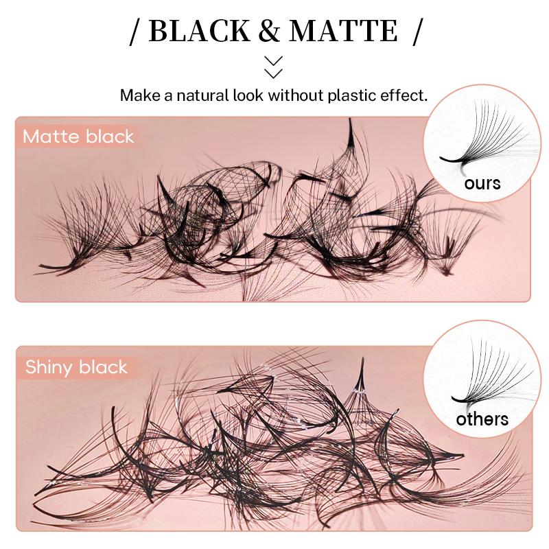 500 Premade Loose Lashes Pro M - Eyelash Extension Anime recension och pris