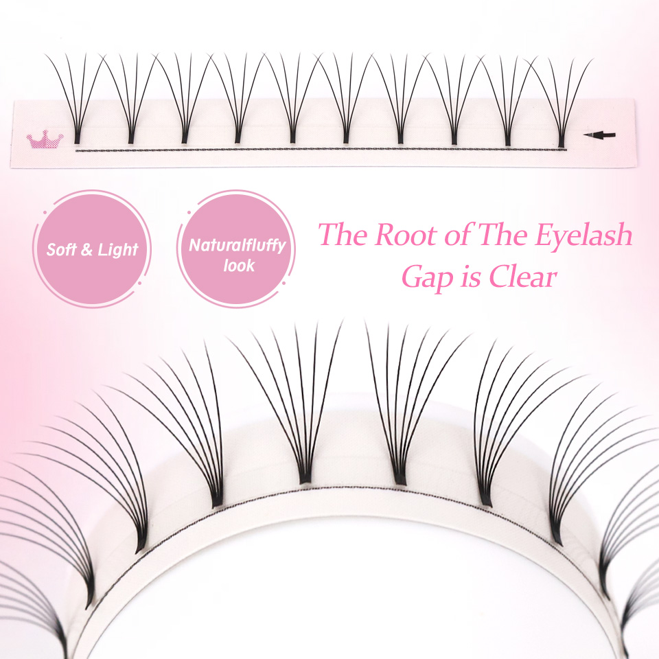 Rujade Premade Volume Fans Sho - Eyelash Extension Korea recension och pris
