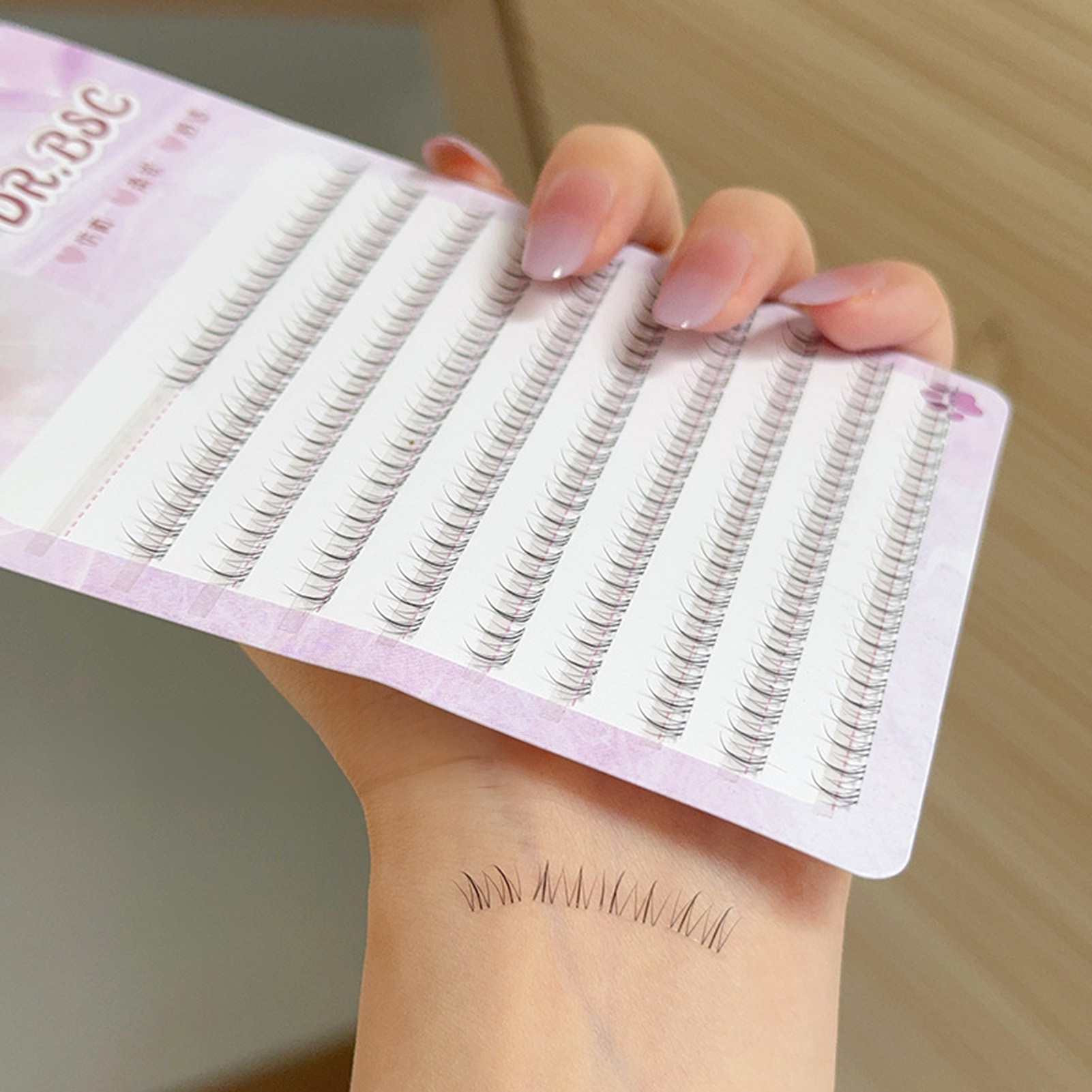 Thin Band Bottom False Eyelash - Eyelash Extension Korean recension och pris
