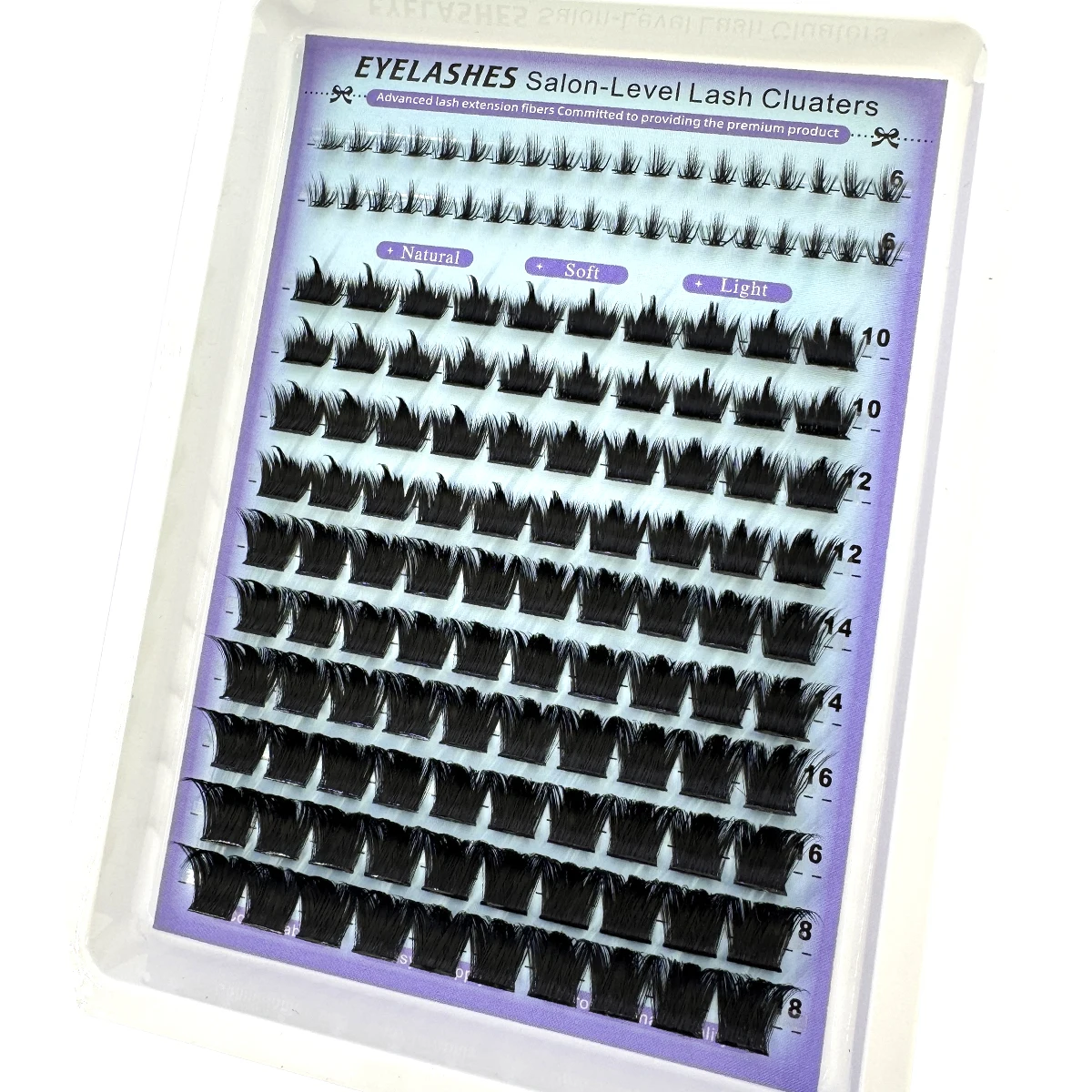 AMSDCN Wispy Manga Lashes Clus - Eyelash Extension Anime recension och pris