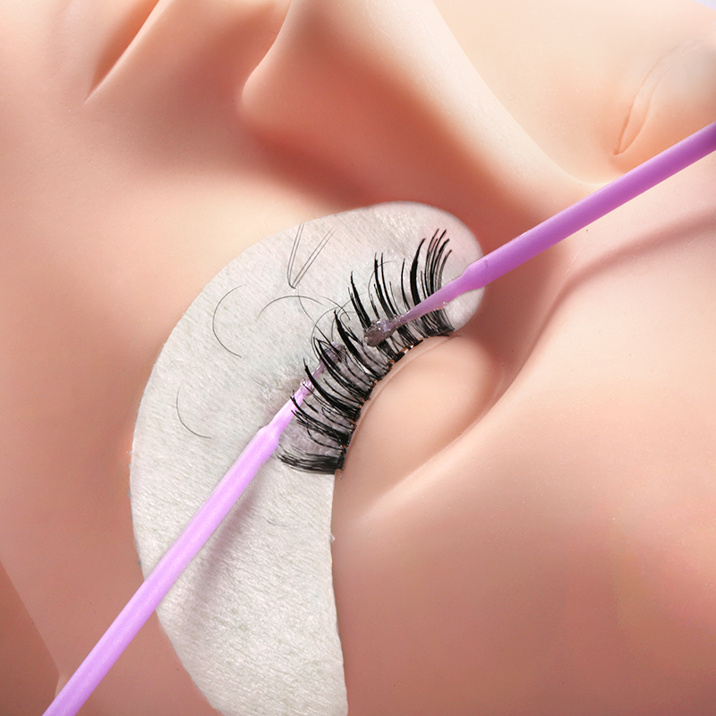 Free shipping Microbrush for e - Eyelash Extension Cleaning recension och pris